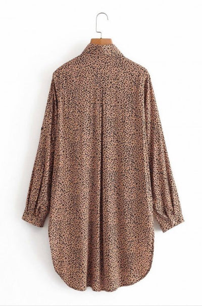 Emery Cheetah Print Shirt - Corinne Boutique Family Owned and Operated USA