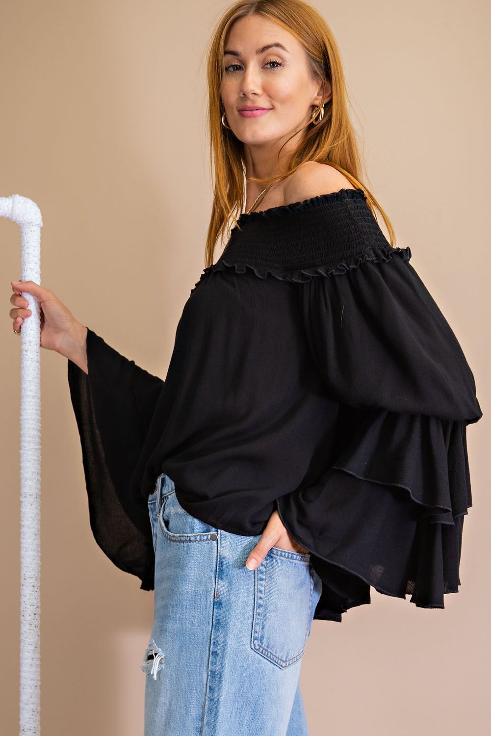 Sunny Off Shoulder Top - Corinne Boutique Family Owned and Operated USA