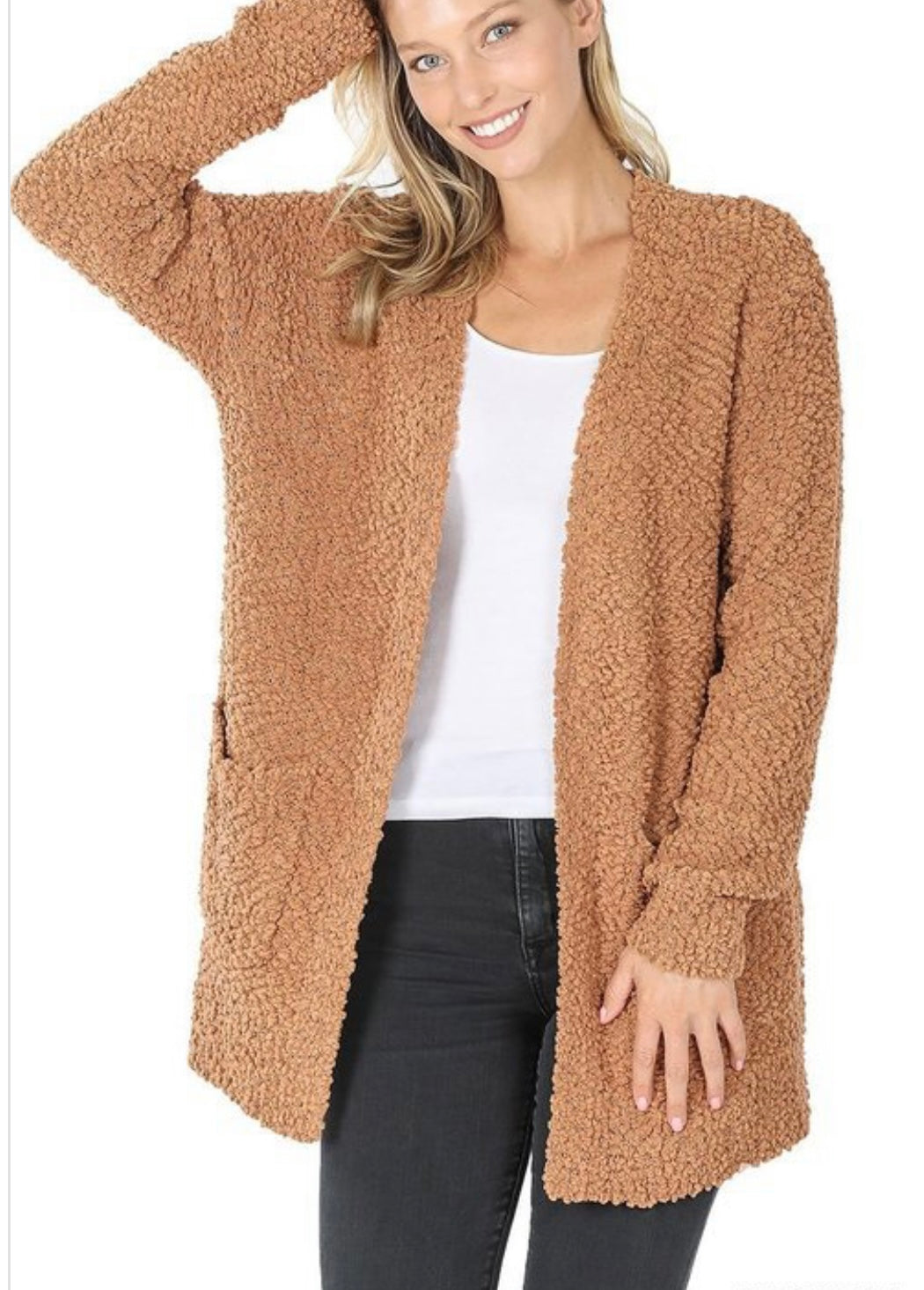 Polly Sweater Cardigan - Corinne Boutique Family Owned and Operated USA