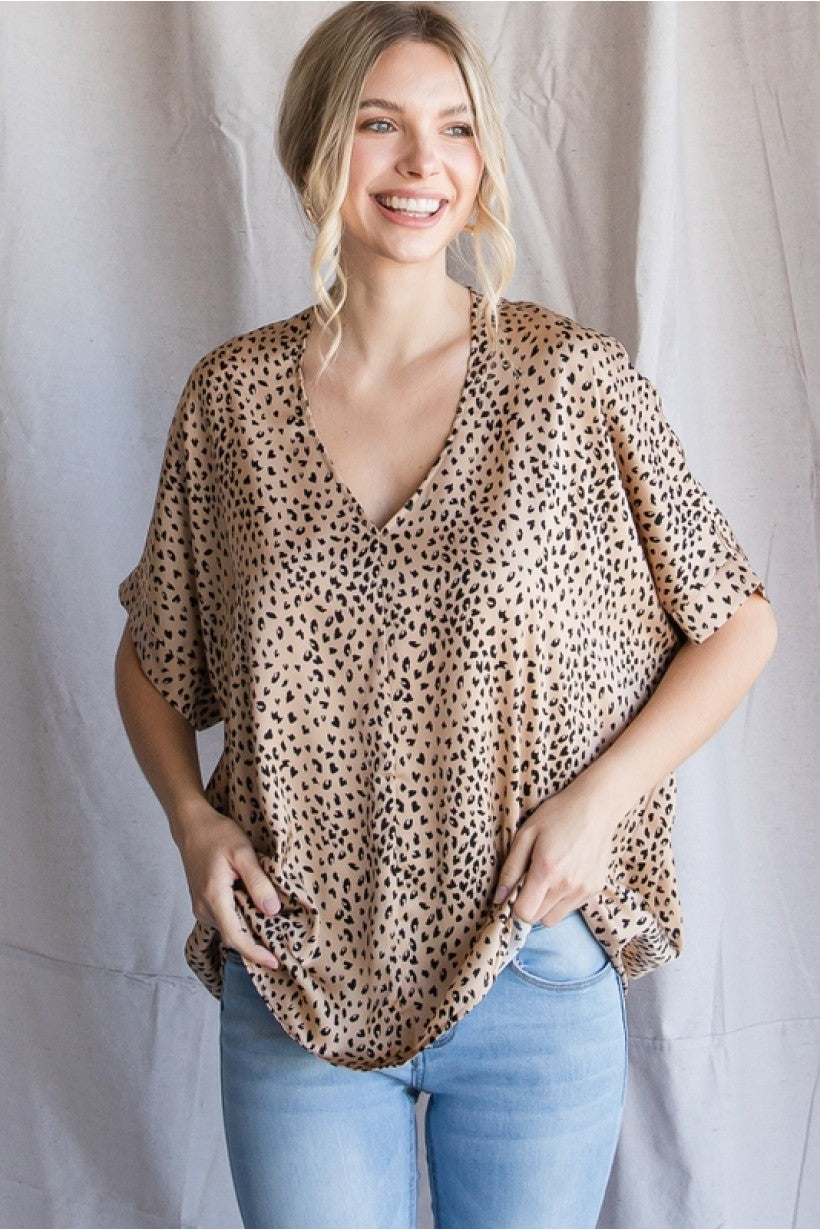 Sadie Satin Top - Corinne Boutique Family Owned and Operated USA
