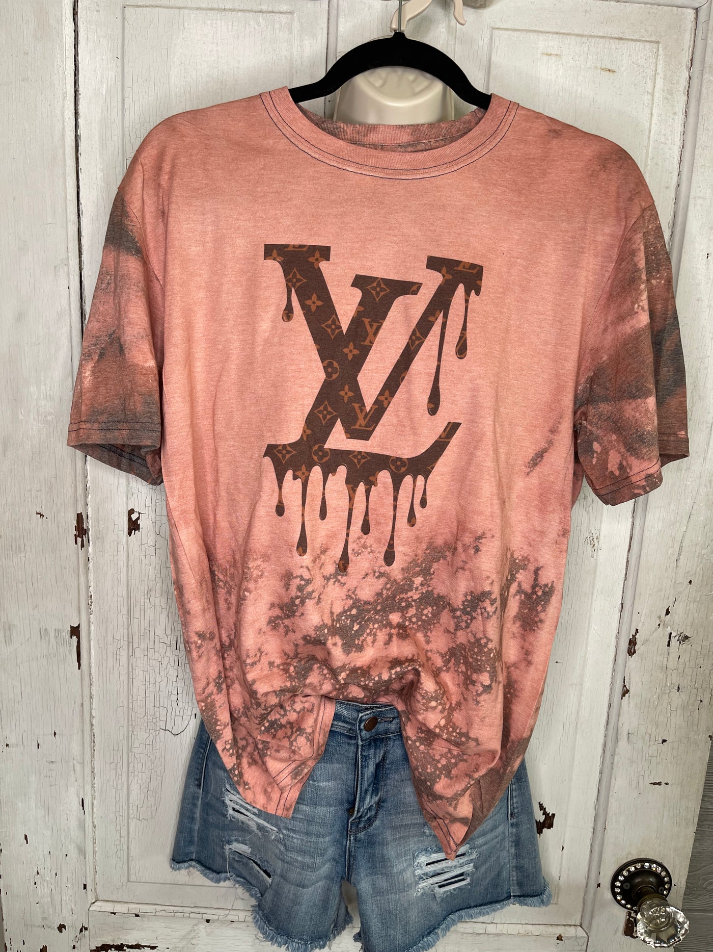 Tie Dyed Vintage Tee - Corinne Boutique Family Owned and Operated USA