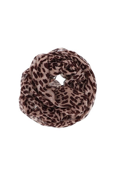 Leopard Infinity Scarf - Corinne an Affordable Women's Clothing Boutique in the US USA