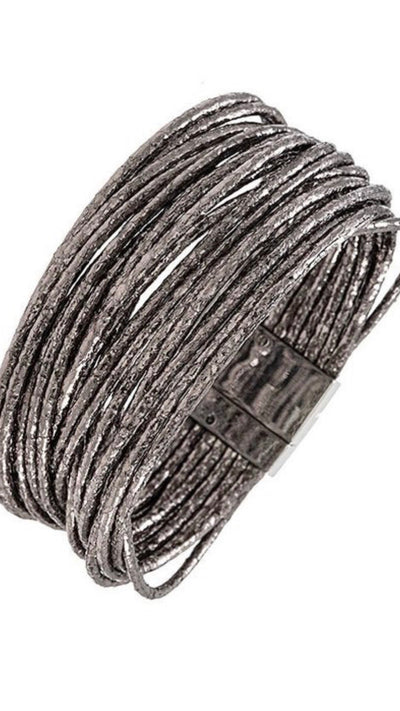 Multi Row Magnetic Fashion Bracelet - Corinne an Affordable Women's Clothing Boutique in the US USA