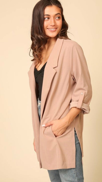 Claire Mid-length Jacket - Corinne an Affordable Women's Clothing Boutique in the US USA