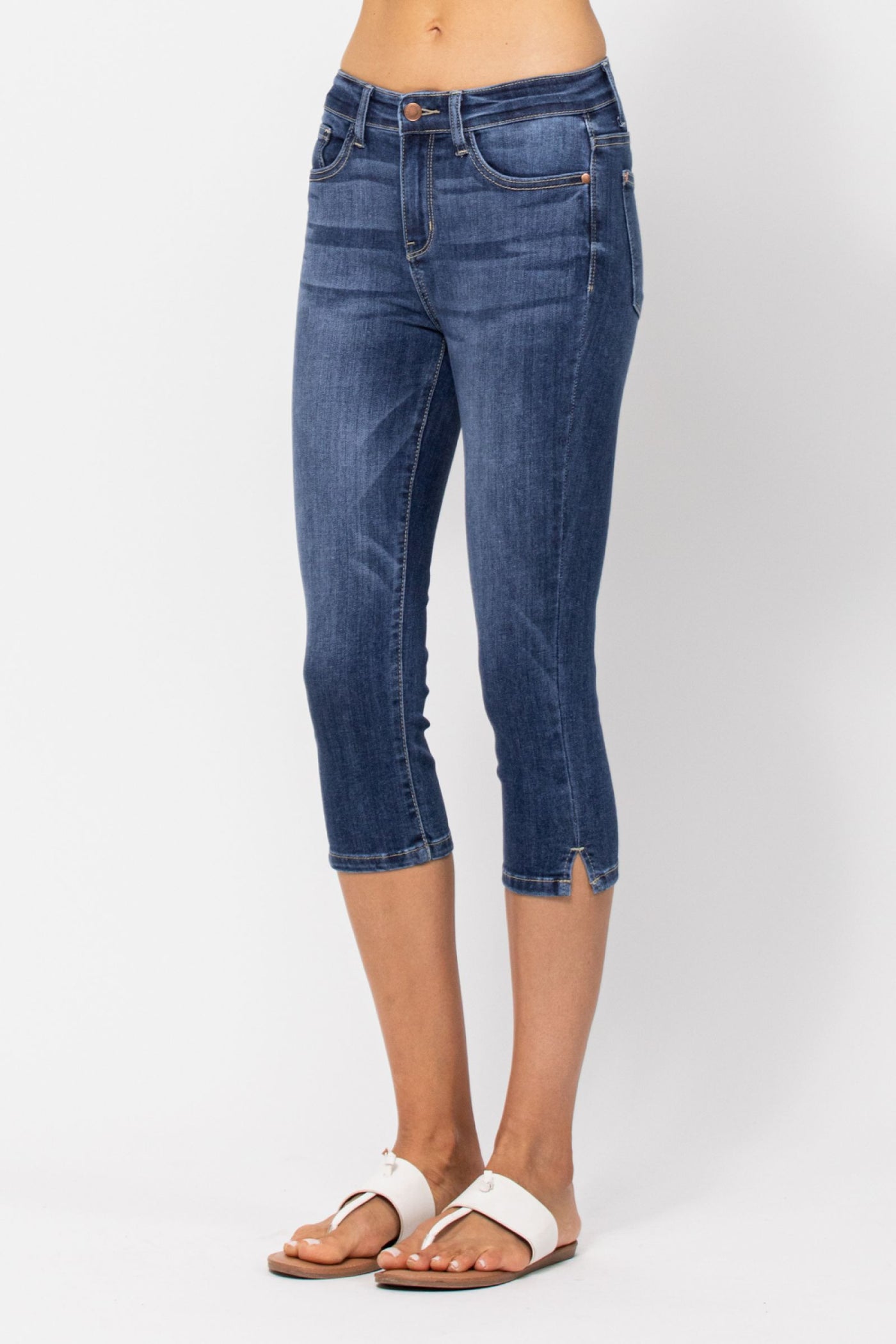 Judy Blue Capri Skinny - Corinne Boutique Family Owned and Operated USA