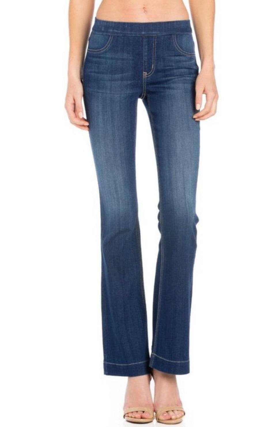 Stella Trendy Ultra Stretch Flares - Corinne Boutique Family Owned and Operated USA