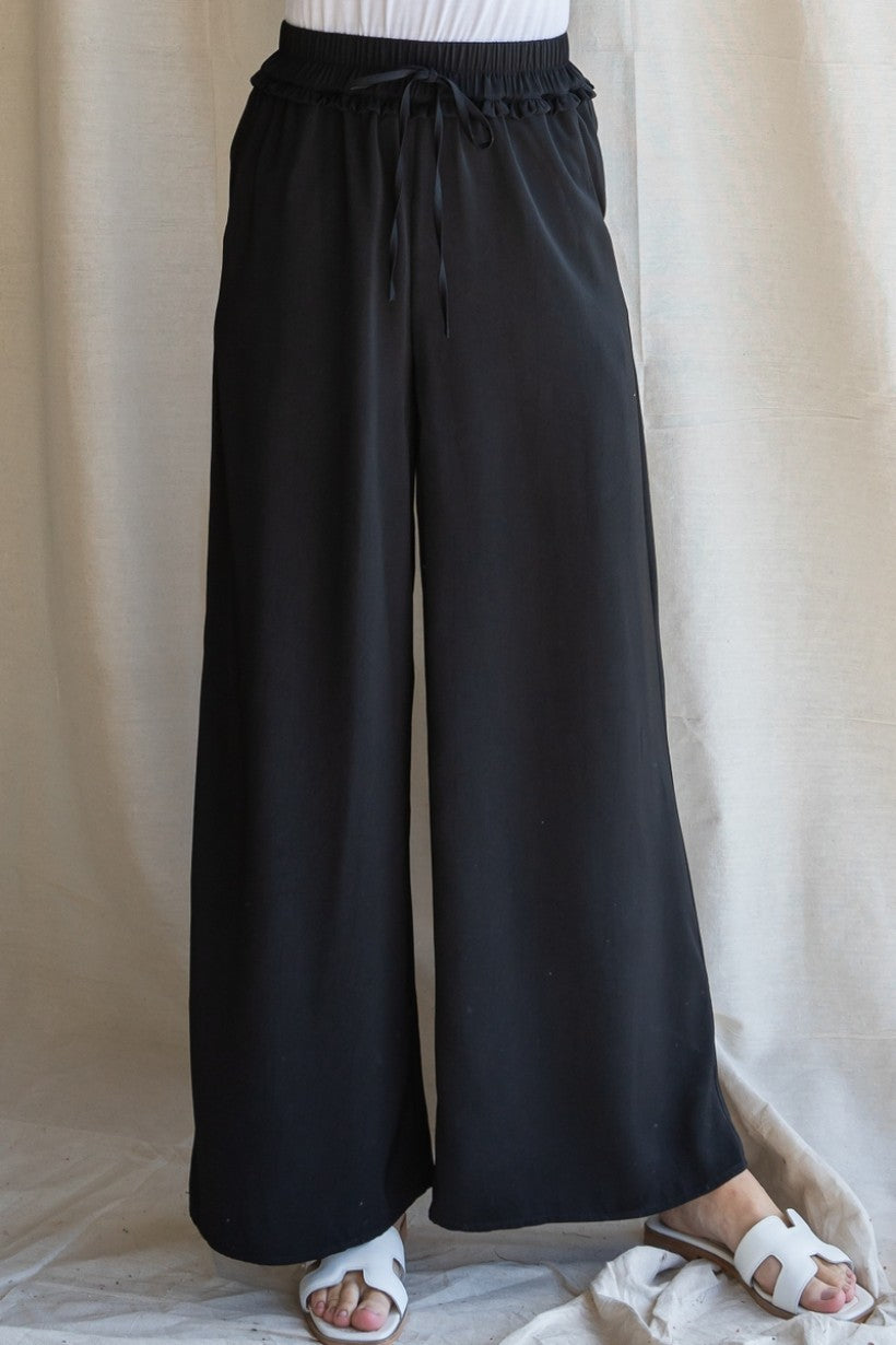 Bobbi Loose Fit Pants - Corinne Boutique Family Owned and Operated USA