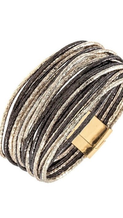 Multi Row Magnetic Fashion Bracelet - Corinne an Affordable Women's Clothing Boutique in the US USA