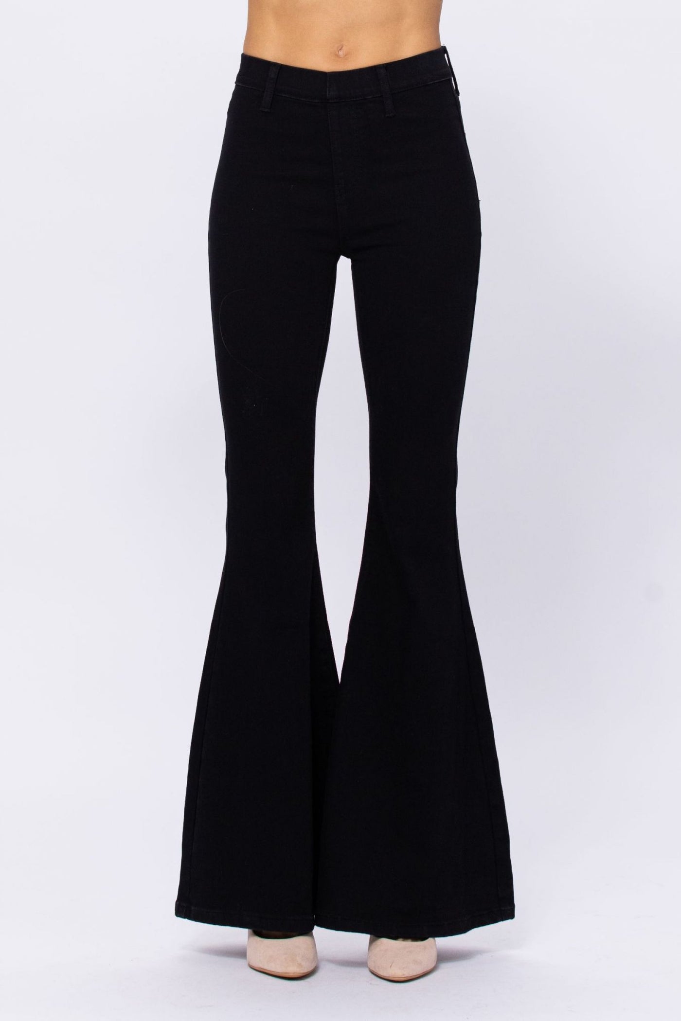 Judy Blue Pull-On Super Flares - Corinne Boutique Family Owned and Operated USA
