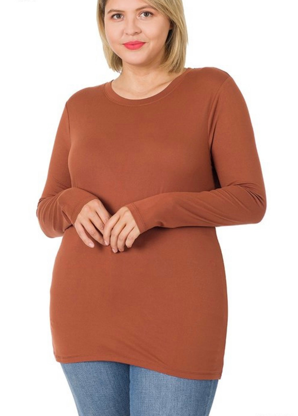 Trish Basic Top Plus - Corinne Boutique Family Owned and Operated USA