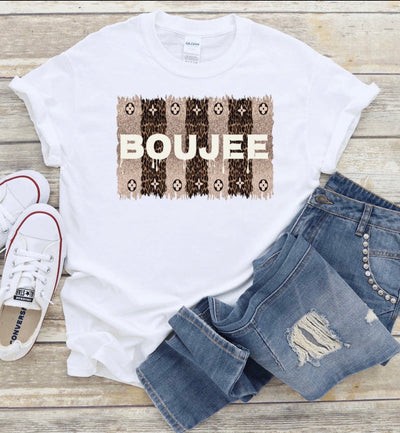 Designer Inspired Vintage Tee - Corinne Boutique Family Owned and Operated USA