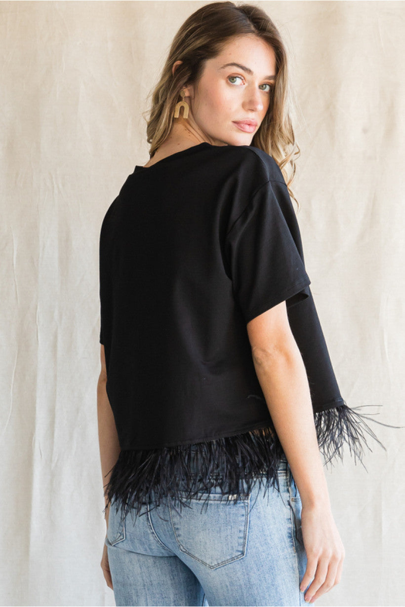 Ellen Fringe Top - Corinne Boutique Family Owned and Operated USA