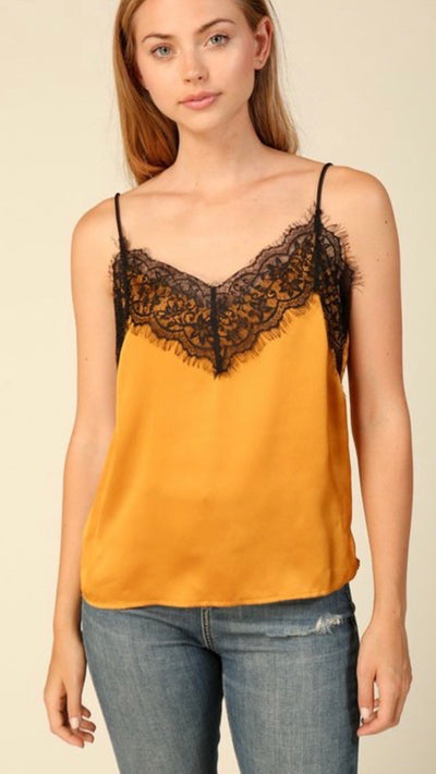 Tess Sleeveless Lace Cami - Corinne an Affordable Women's Clothing Boutique in the US USA