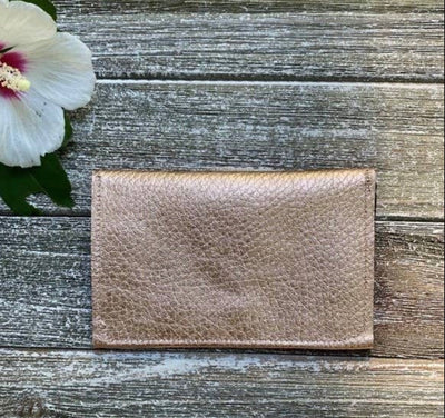 Cassie Card Case Rose Gold - Corinne Boutique Family Owned and Operated USA