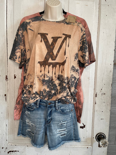 Tie Dyed Vintage Tee - Corinne Boutique Family Owned and Operated USA