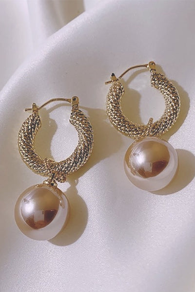 Elegant Gold Mini Hoop Earrings - Corinne Boutique Family Owned and Operated USA