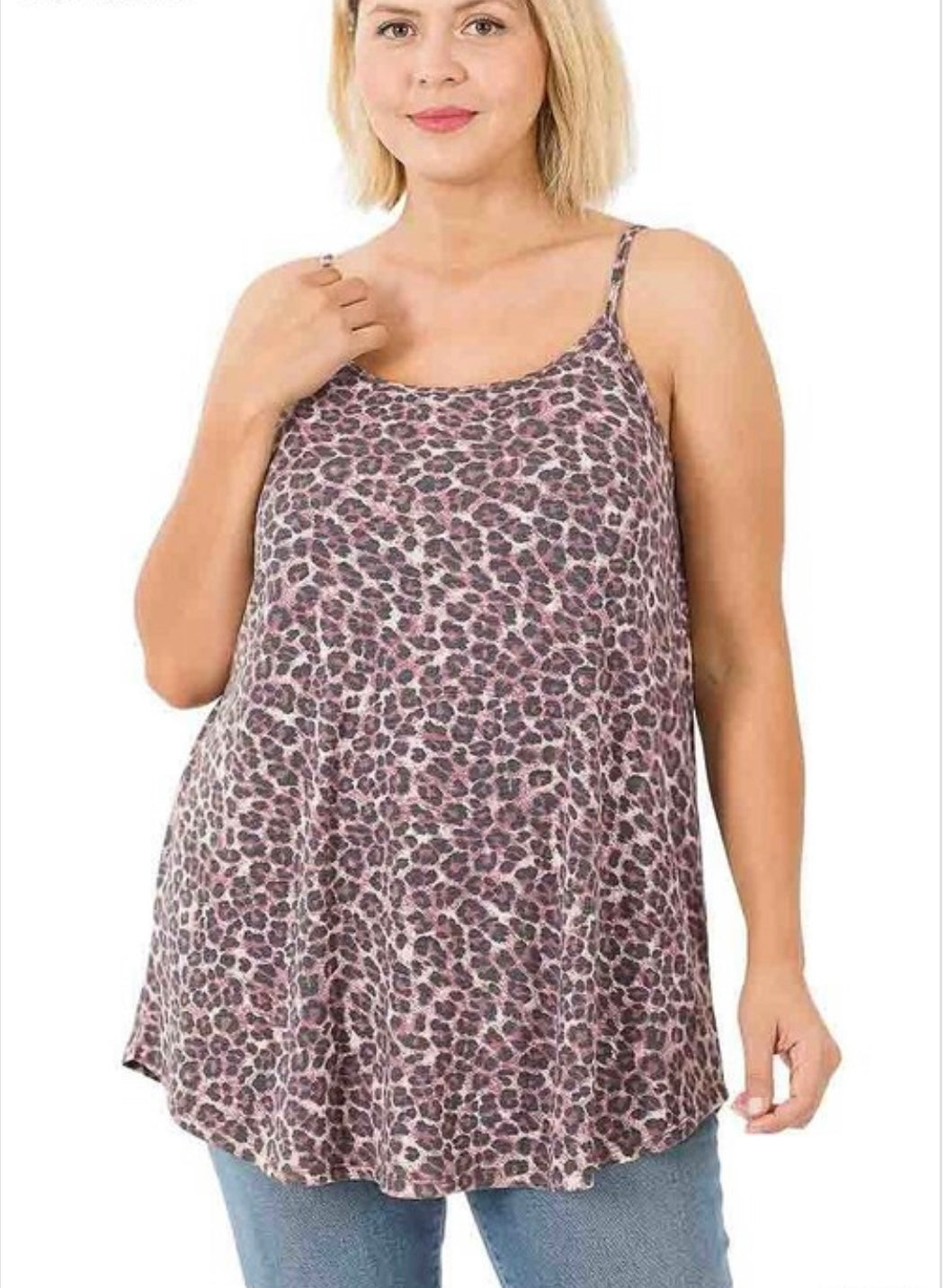 Sidney Reversible Cami Plus - Corinne Boutique Family Owned and Operated USA
