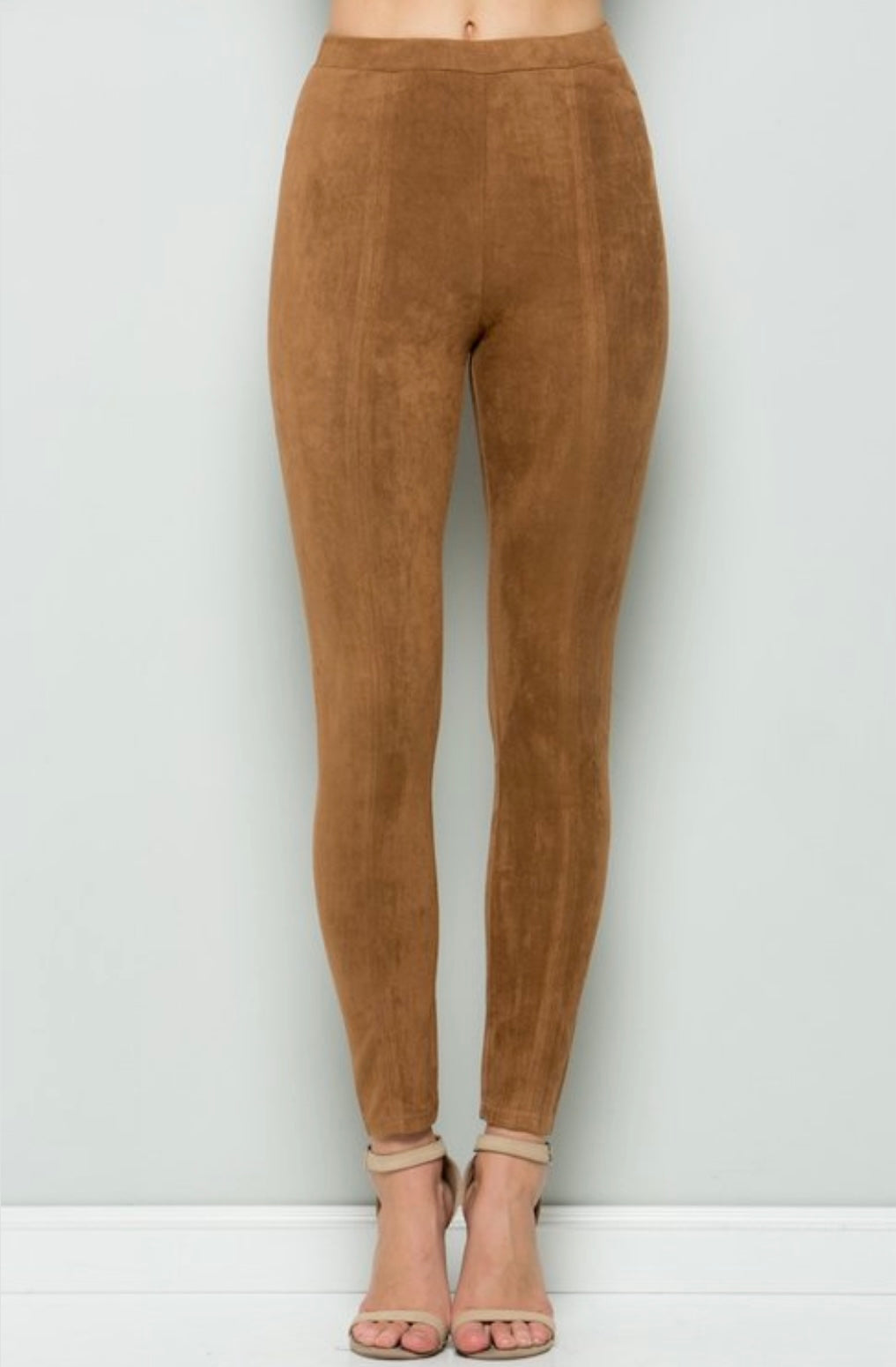 Willow Super Stretch Suede Pants - Corinne Boutique Family Owned and Operated USA