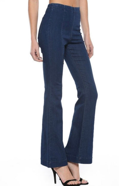 Shay Trendy Ulta Stretch Flares - Corinne Boutique Family Owned and Operated USA