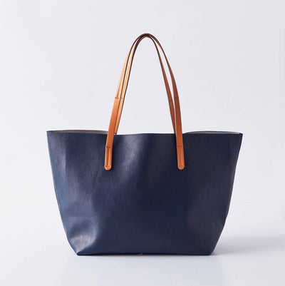 Classic Leather Tote - Corinne Boutique Family Owned and Operated USA
