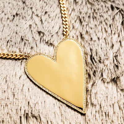 Karli Buxton Gold Heart Necklace - Corinne Boutique Family Owned and Operated USA