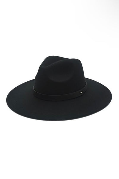 Faux Suede Fedora - Corinne Boutique Family Owned and Operated USA