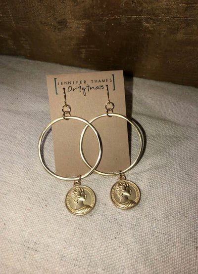 Suzette Earrings by Jennifer Thames - Corinne Boutique Family Owned and Operated USA