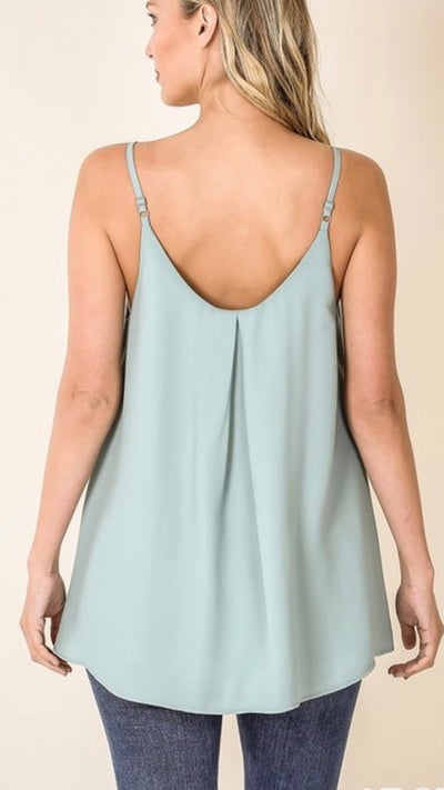 Kate Woven Lined Cami - Corinne an Affordable Women's Clothing Boutique in the US USA