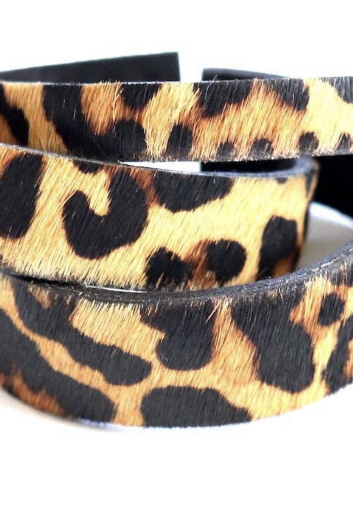 Animal Print Cuff Bracelet Set - Corinne Boutique Family Owned and Operated USA