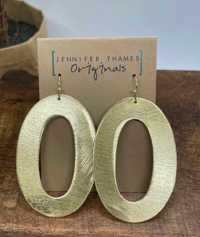 Goldie Earrings by Jennifer Thames - Corinne Boutique Family Owned and Operated USA