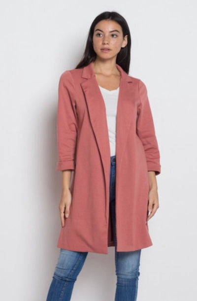 Shelly Woven Jacket / Duster - Corinne an Affordable Women's Clothing Boutique in the US USA